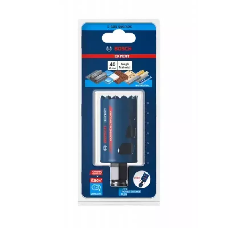 Hole saw Bosch 2 608 900 425 4 cm for brick plastic wood