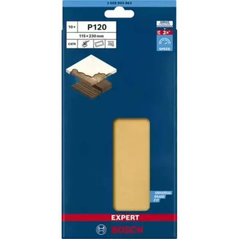 Bosch 2 608 900 863 rotary tool grinding/sanding supply Wood Sanding sheet