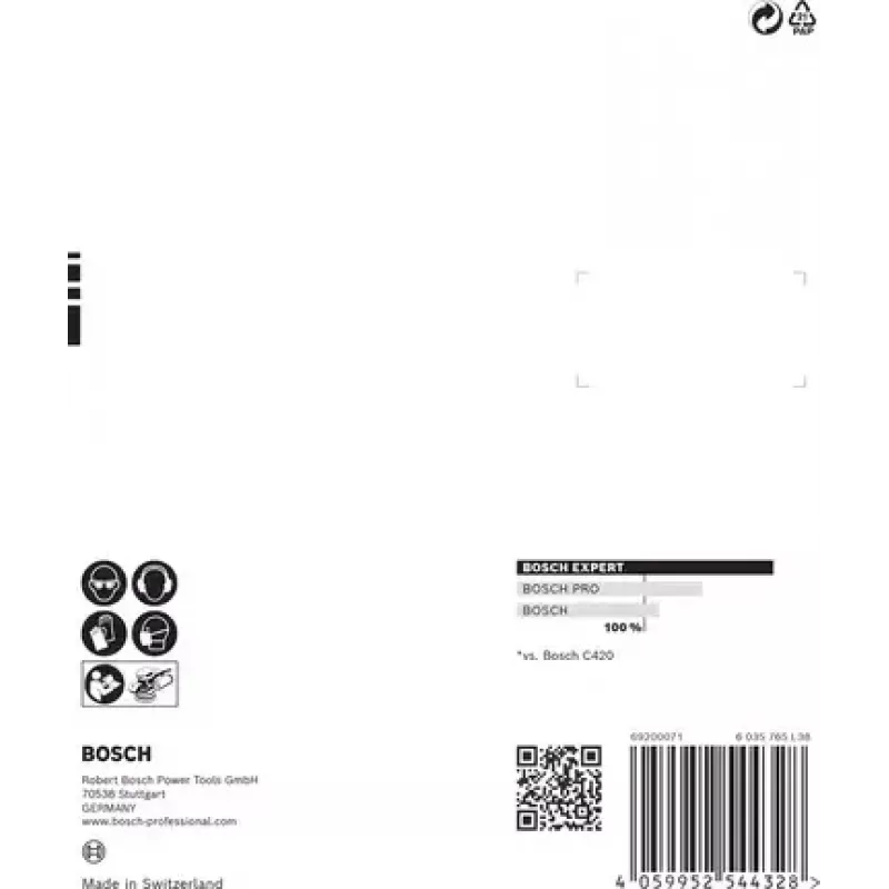Bosch 2 608 901 096 rotary tool grinding/sanding supply Wood Sanding sheet