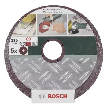 Sanding disc Bosch 2609256252 Bore size 2.2 cm Pack of 5