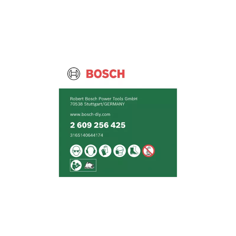 Bosch 2 609 256 425 circular saw blade 6.5 cm 1 pc(s)