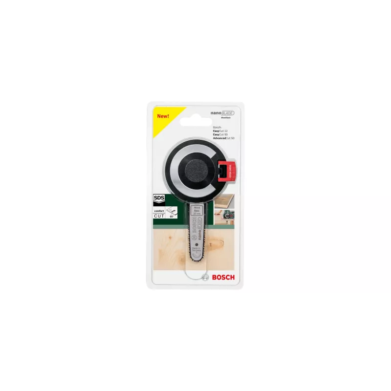 Blade accessory Bosch nanoBLADE Wood Basic 50 — replacement cutting blade for wood, model 2609256D83