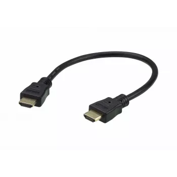ATEN High Speed HDMI Cable with Ethernet True 4K ( 4096X2160 @ 60Hz); 0,3 m HDMI Cable with Ethernet