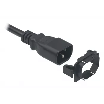 ATEN C14 Smart-Lock Plug Connector, Black, 1 pc(s)