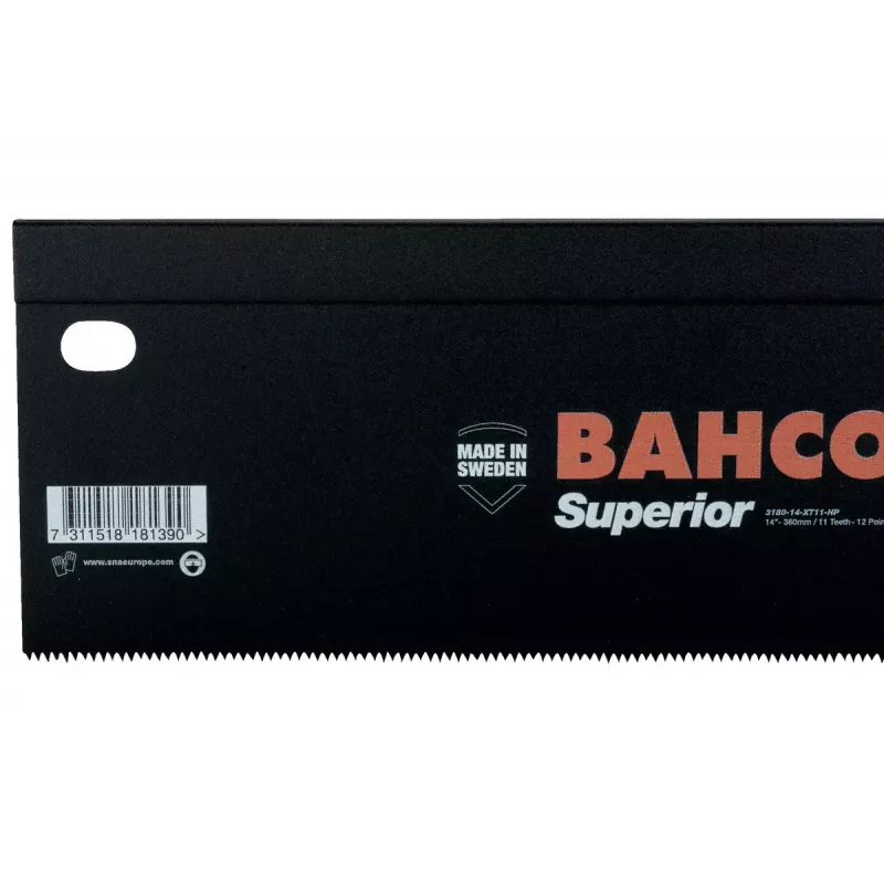 Backsaw Bahco 3180-14-XT11-HP 35 cm Black Orange