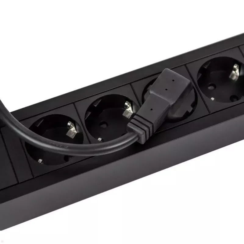 Power Extension Bachmann PRIMO 2 2m 6 AC Outlets Indoor Black