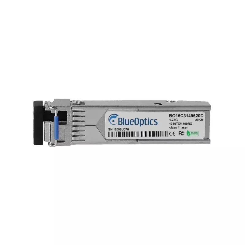 Fiber optic SFP transceiver BlueOptics 3FE25772AA-BO 20000 m Aluminium