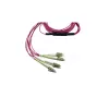 MPO-4xLC Multimode OM4 Patch Cable BlueOptics Alcatel-Nokia 3HE13896AA-7.5 7.5m LC/APC