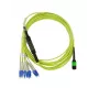 BlueOptics InfiniBand/fibre optic cable 10 m MPO 4x LC LC/APC