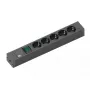 Power Extension Bachmann 420.0013 2m 5 AC Outlets Indoor Black