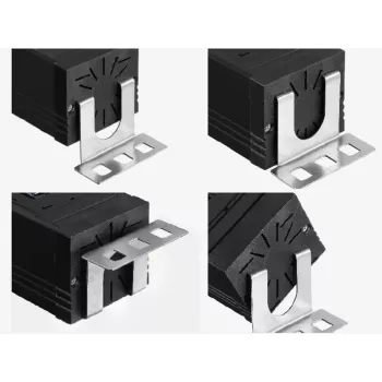 Power Extension Bachmann CONNECT LINE 2m 8 AC Outlets Indoor Black
