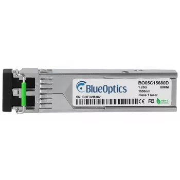 Fiber optic SFP transceiver BlueOptics 430-4536-BO 80000 m Aluminium