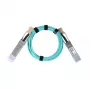 InfiniBand/fibre optic cable BlueOptics 470-AABX-BO OSFP QSFP AOC 10 m Aqua