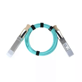 InfiniBand/fibre optic cable BlueOptics 470-ABOC-BO QSFP28 AOC 30 m Aqua