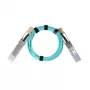 InfiniBand/fibre optic cable BlueOptics 470-ABOC-BO QSFP28 AOC 30 m Aqua