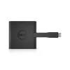 USB-C Hub DELL USB-C - HDMI / VGA / Ethernet / USB 3.0 Black