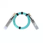 InfiniBand/fibre optic cable BlueOptics 470-ACOQ-BO QSFP AOC 3 m Aqua