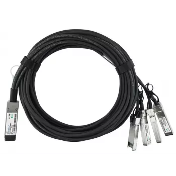 InfiniBand/fibre optic cable BlueOptics 49Y7889-BL 5 m QSFP 4xSFP+