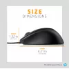 Mouse HP USB Fingerprint Mouse USB Type-A