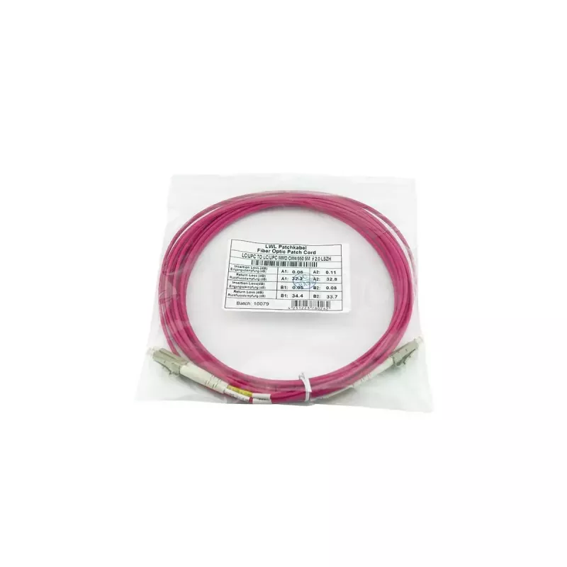 Fibre optic cable BlueOptics 4Z57A10852 30 m LC OM4 Full duplex