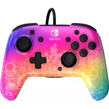 PDP REMATCH Wired Controller: Star Spectrum for Nintendo Switch, Nintendo Switch - OLED Model