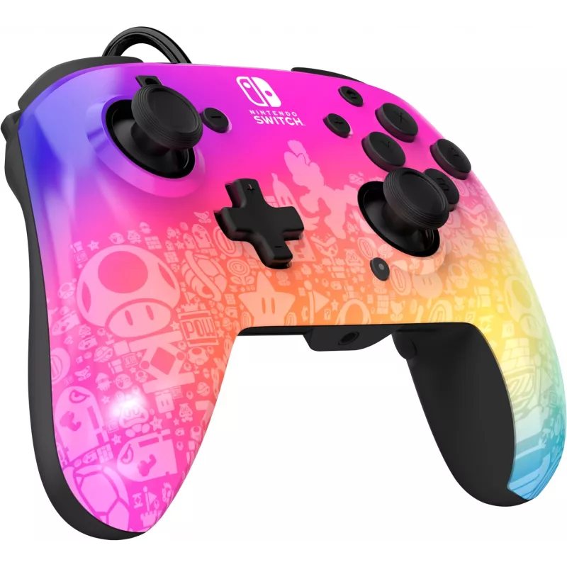 PDP REMATCH Wired Controller: Star Spectrum for Nintendo Switch, Nintendo Switch - OLED Model