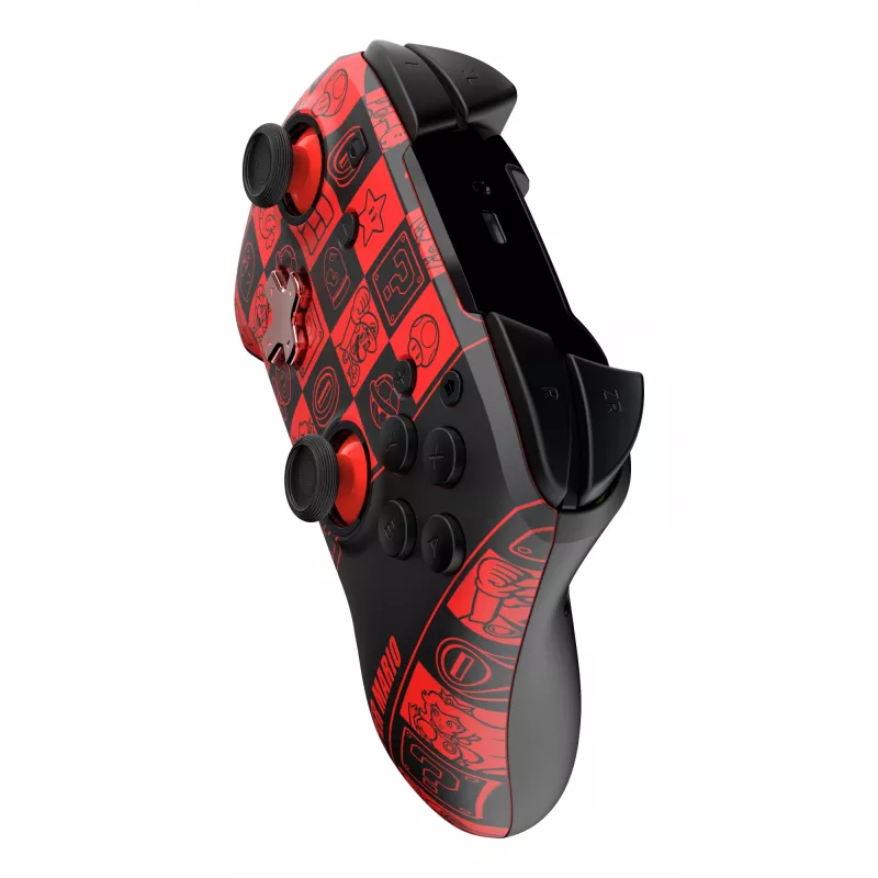 PDP REMATCH GLOW Black, Green, Red Gamepad Analogue / Digital Nintendo Switch, Nintendo Switch OLED