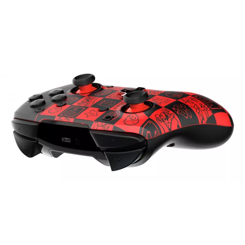 PDP REMATCH GLOW Black, Green, Red Gamepad Analogue / Digital Nintendo Switch, Nintendo Switch OLED