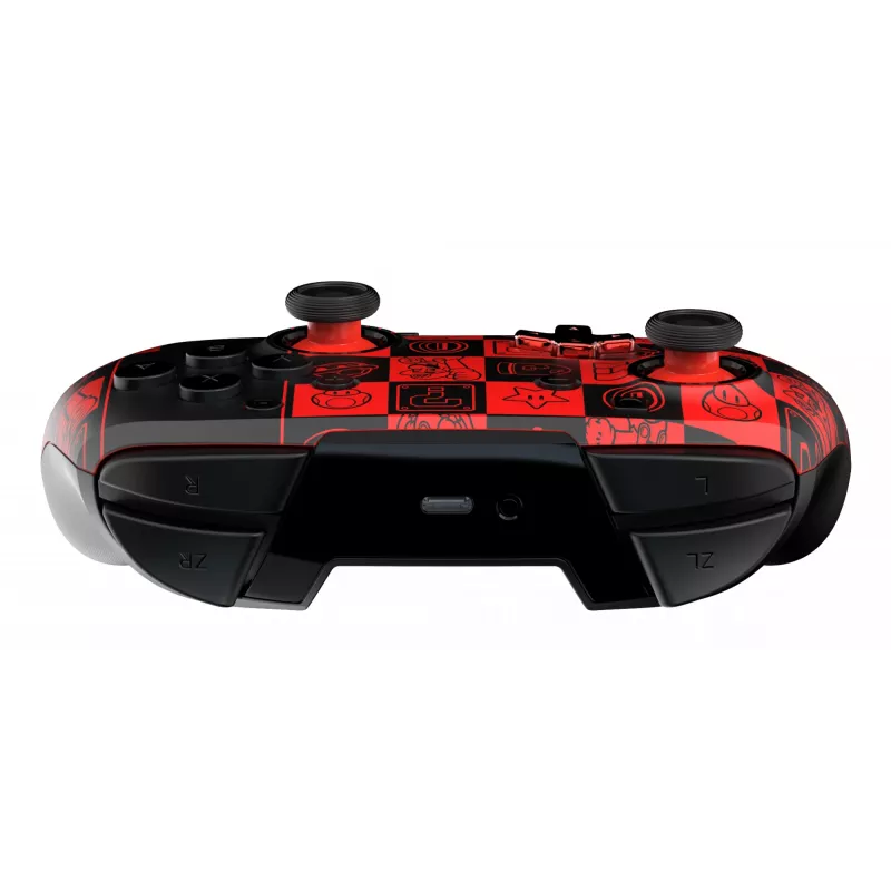 PDP REMATCH GLOW Black, Green, Red Gamepad Analogue / Digital Nintendo Switch, Nintendo Switch OLED