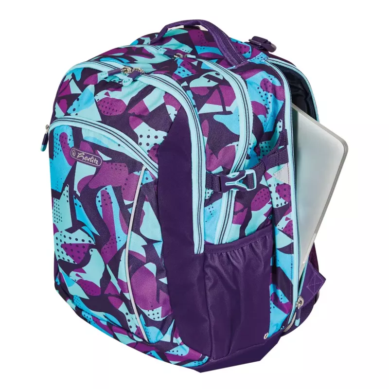 School backpack Herlitz Ultimate CamoPurple