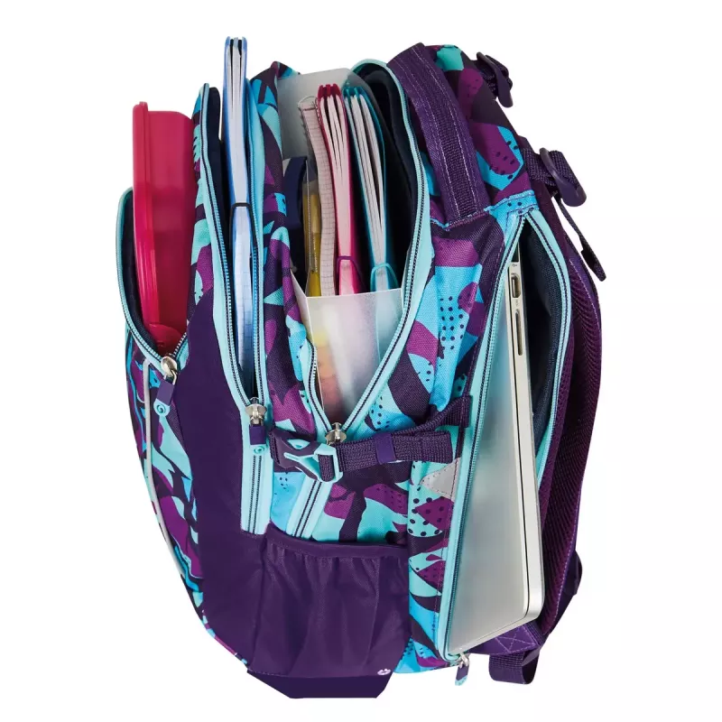 School backpack Herlitz Ultimate CamoPurple