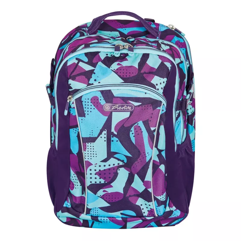 School backpack Herlitz Ultimate CamoPurple