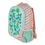 School backpack Herlitz Rookie Sweet Jungle Green Peach Polyester