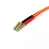 StarTech.com 10m Fiber Optic Cable - Multimode Duplex 50/125 - LSZH Fiber Jumper Cord - LC/LC
