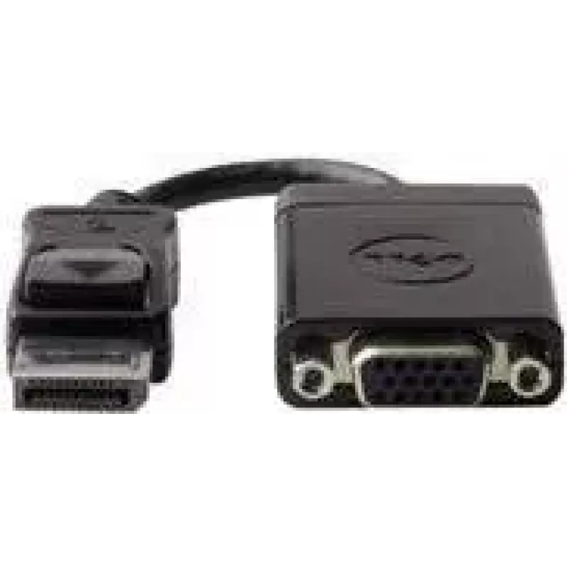 DisplayPort to VGA adapter Dell 52MJC — supports up to 1920x1200 resolution