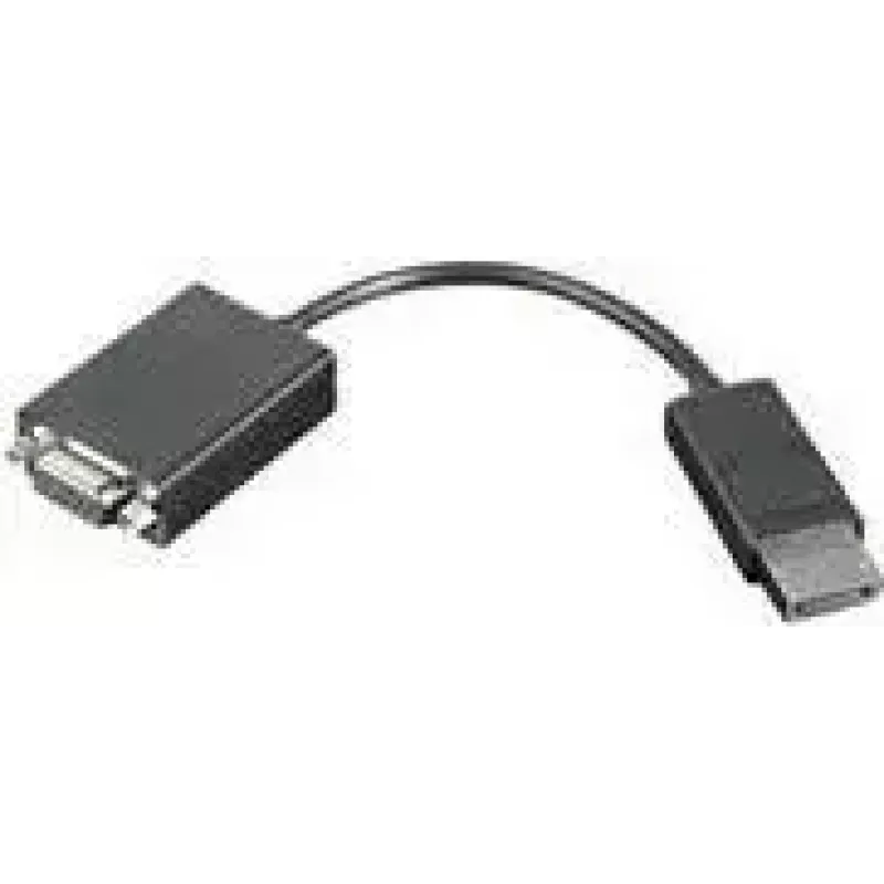 DisplayPort to VGA adapter Lenovo 57Y4140, supports up to 1920x1200 resolution