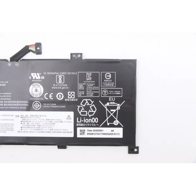 Internal lithium-ion laptop battery Lenovo 46Wh model 5B10W13935