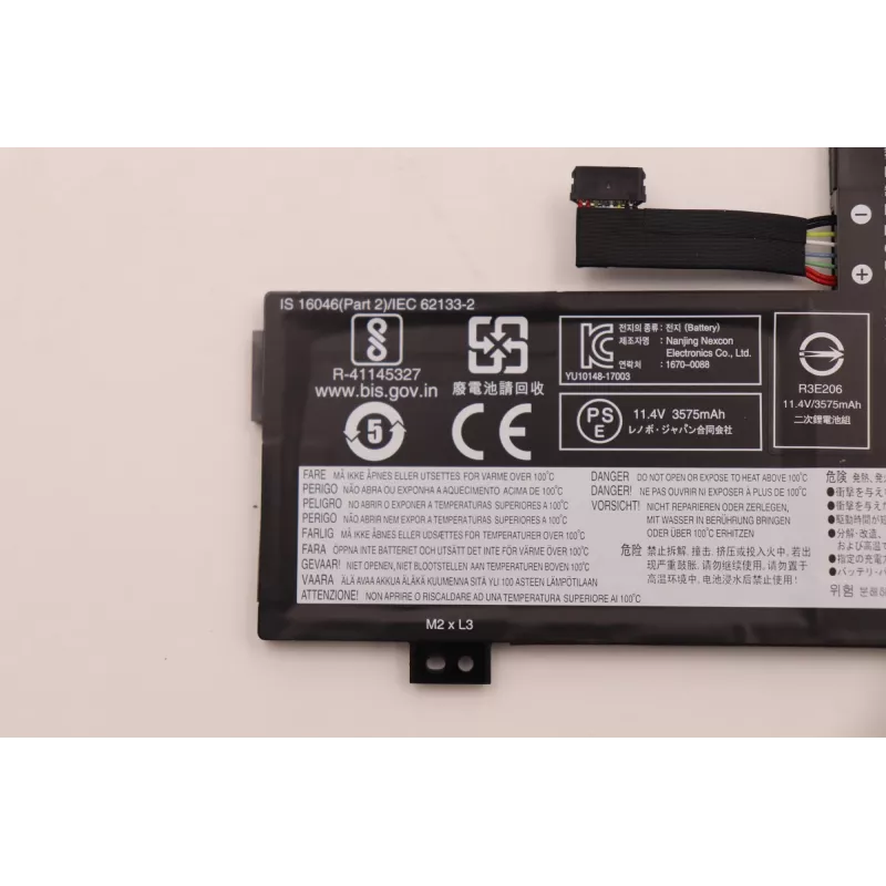 Internal laptop battery Lenovo 3-cell 42Wh Li‑Ion model 5B10W13946