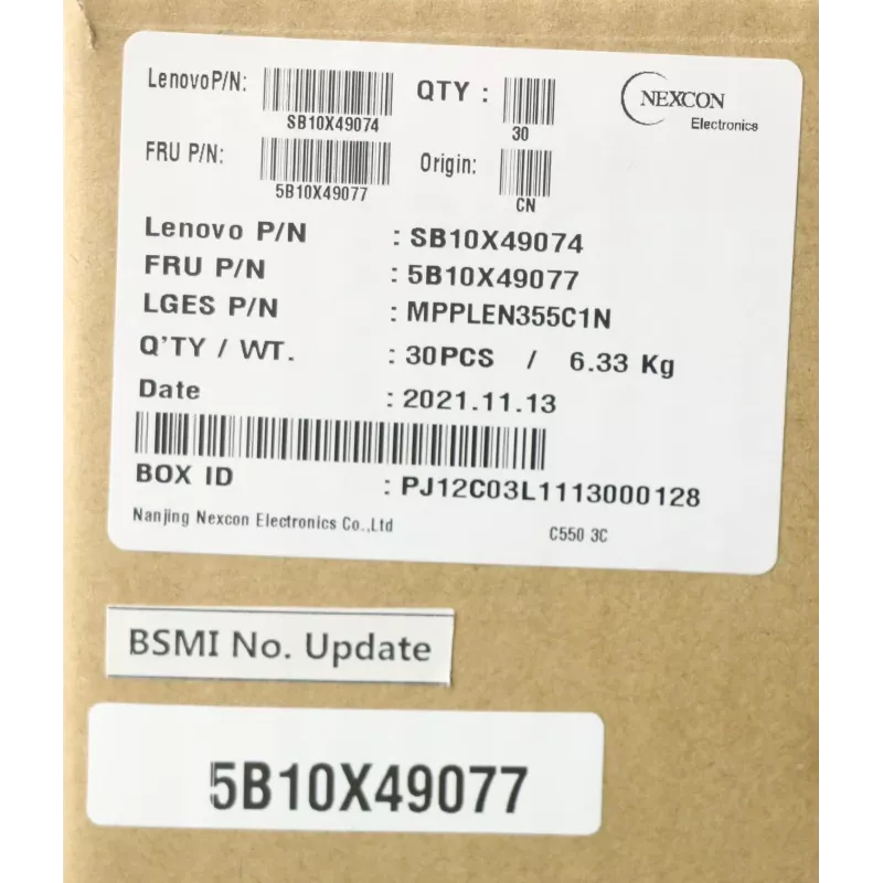 Lenovo 5B10X49077 laptop spare part Battery