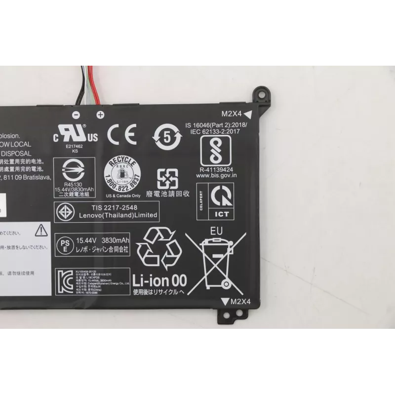 Battery Lenovo FRU TP1415 CP/A L19C4PDB 15.44V 60Wh 4-cell laptop battery