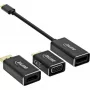 InLine USB Display Converter Set 6-in-1, 4K/60Hz black