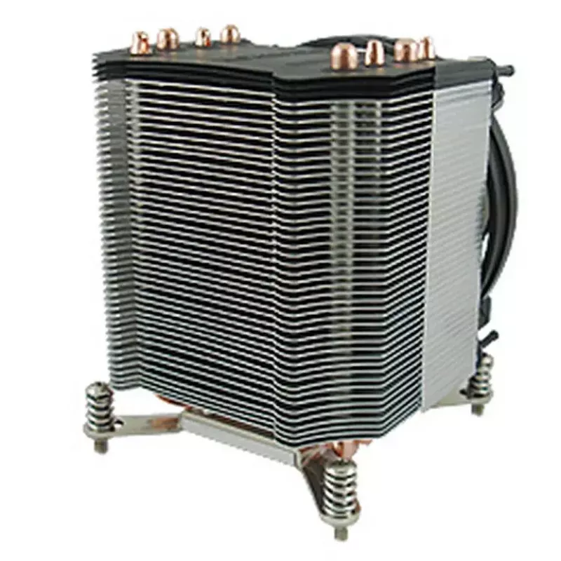 Cooler Inter-Tech K-17 Processor 9.2 cm Aluminium Black