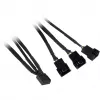 Fan Inter-Tech RS-04 RGB Computer case Fan 12 cm Black