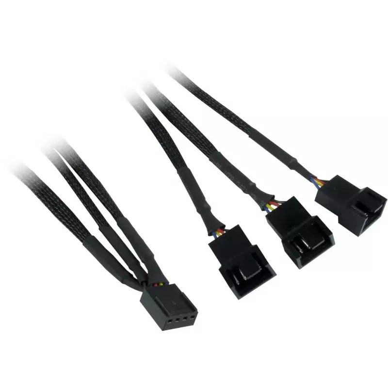 Fan Inter-Tech RS-04 RGB Computer case Fan 12 cm Black