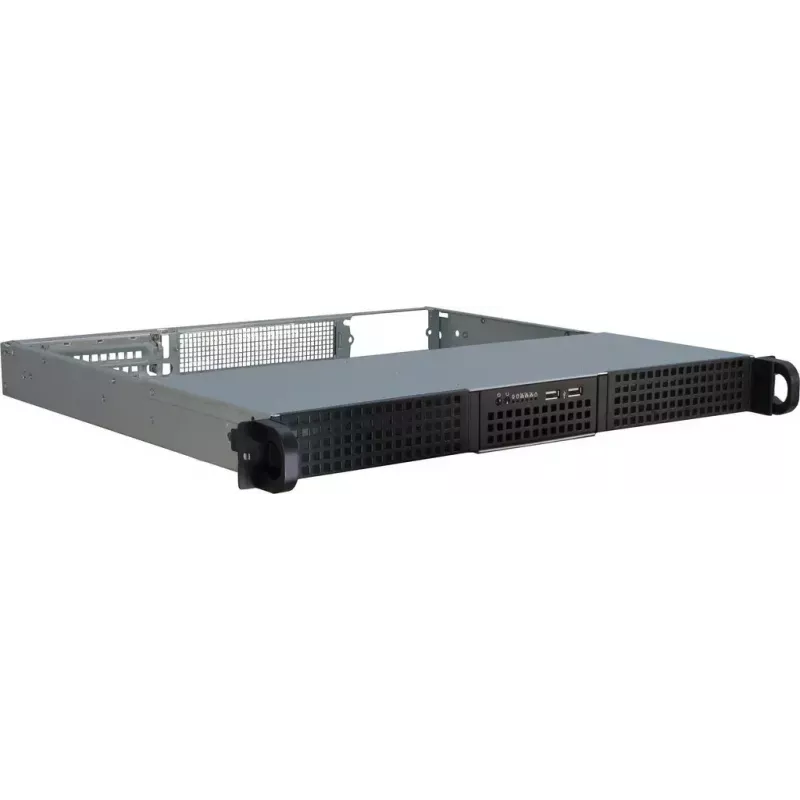 Server Case Inter-Tech 1U-10240 Rack Black