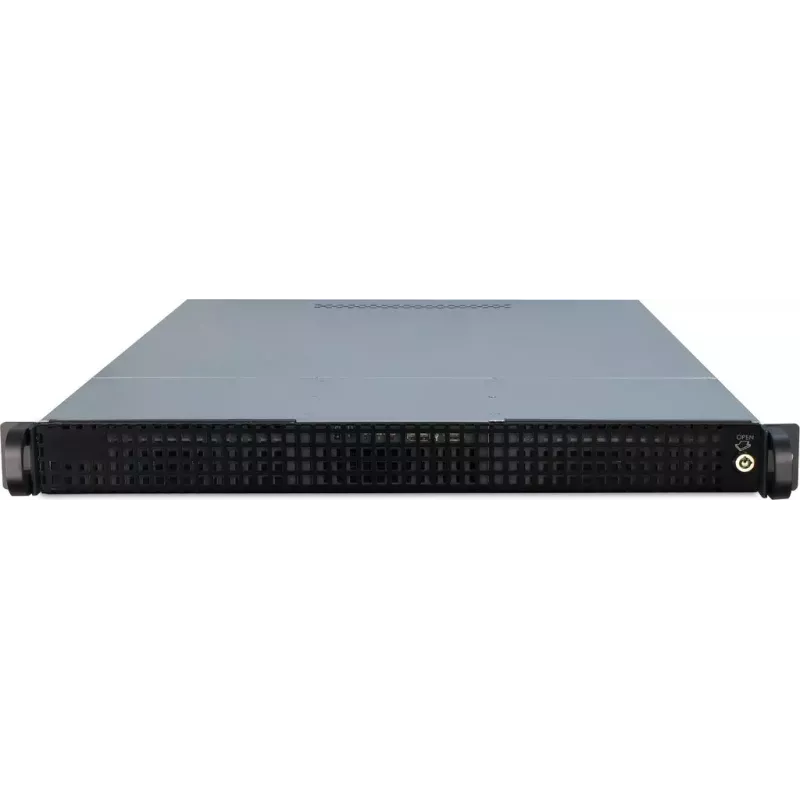 Server Case Inter-Tech 1U-10265 Rack Black
