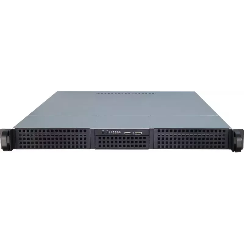 Server Case Inter-Tech 1U-10265 Rack Black