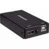 INTER-TECH KT-150H KVM interface adapter RJ-45 (host) to HDMI output, wired, max 1980×1080, metal, black