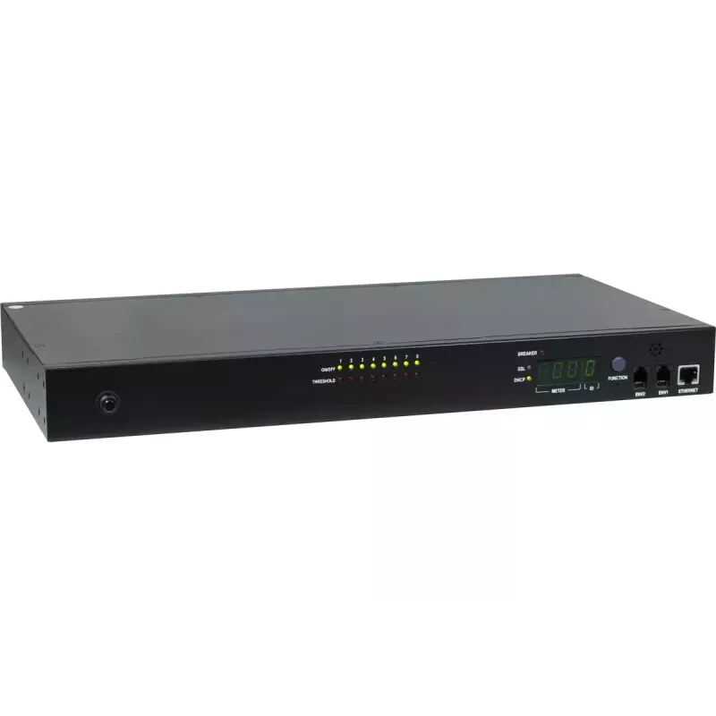 PDU Inter-Tech SD-1688 8 AC outlets Steel Black
