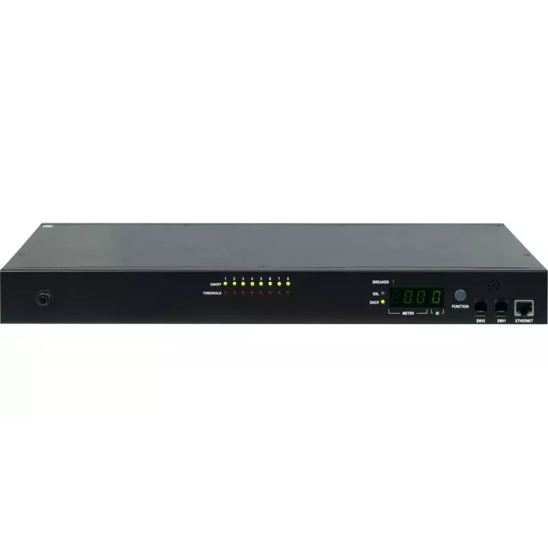 PDU Inter-Tech SD-1688 8 AC outlets Steel Black